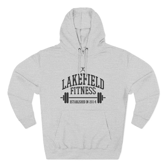 Lakefield Fitness HeavyWeight Three-Panel Fleece Hoodie