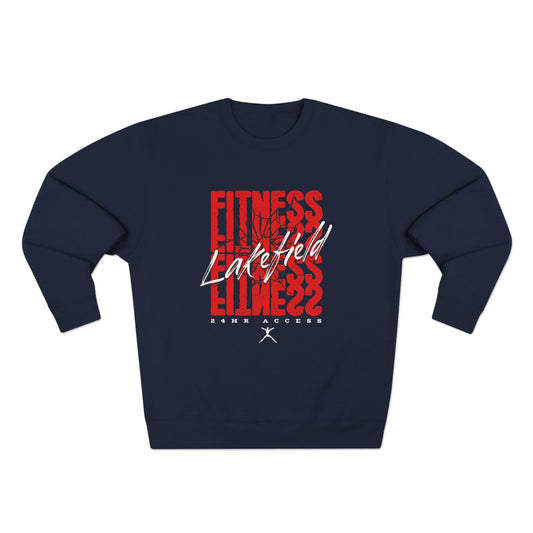 Lakefield Smashed Fitness Unisex Crewneck Sweatshirt