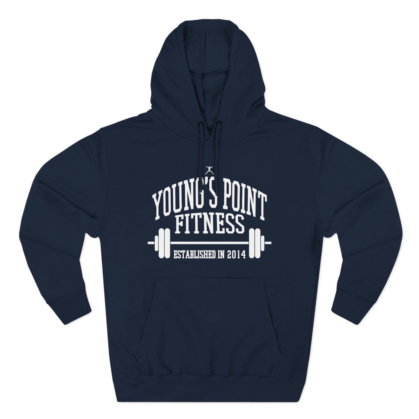 Young's Point Fitness Three-Panel Fleece Hoodie