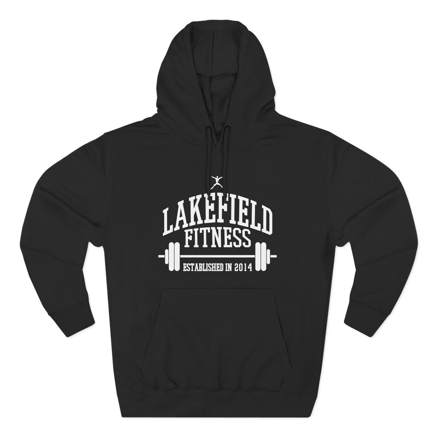 Lakefield Fitness HeavyWeight Three-Panel Fleece Hoodie