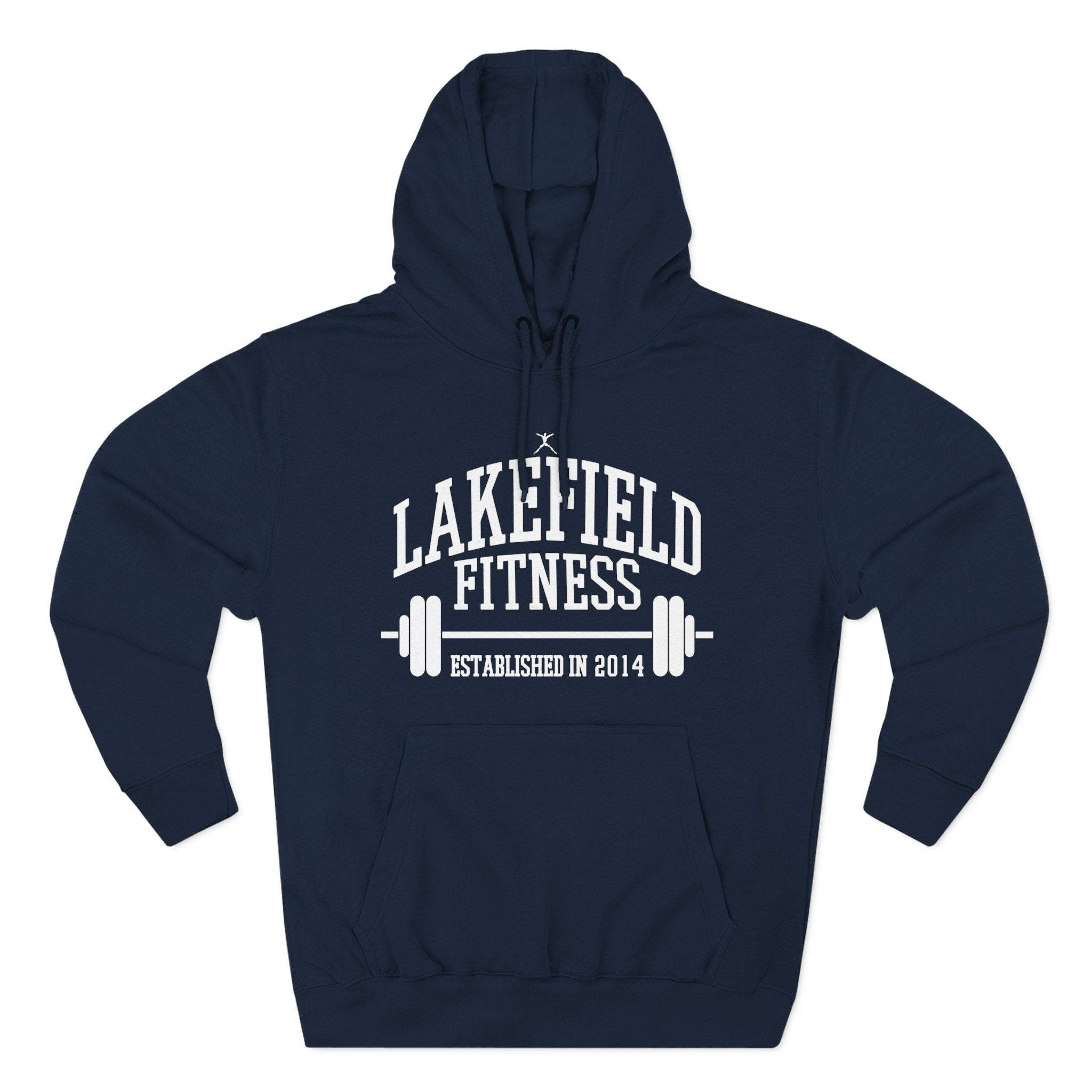 Lakefield Fitness Heavyweight Three-Panel Fleece Hoodie