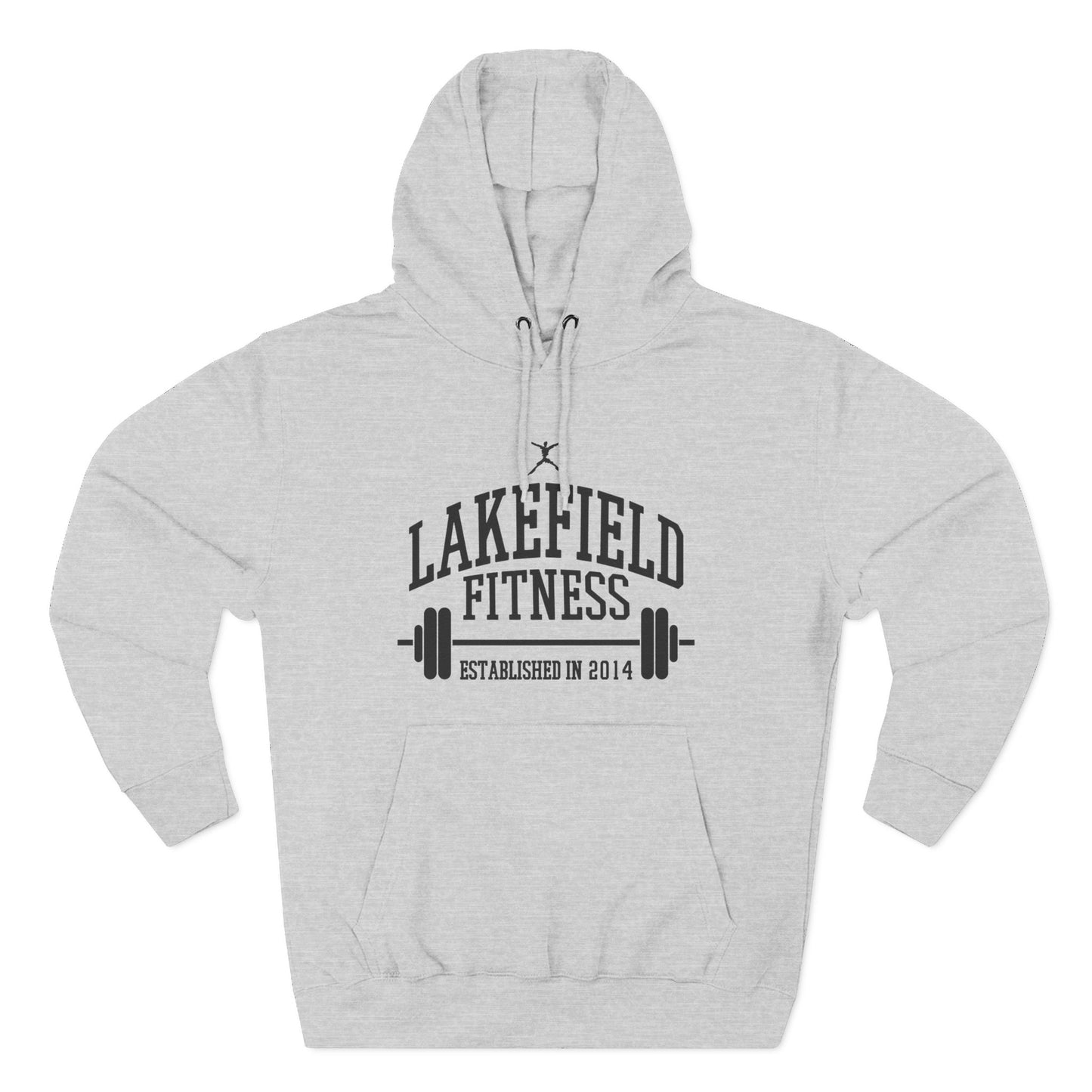 Lakefield Fitness HeavyWeight Three-Panel Fleece Hoodie