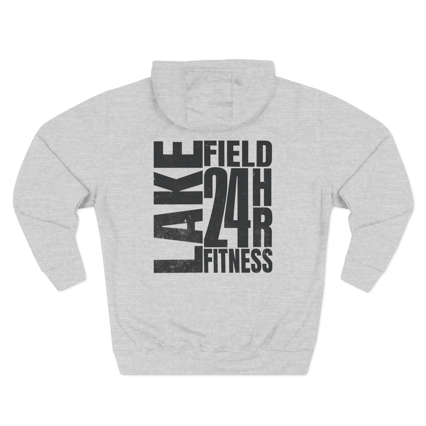 Lakefield Fitness Back Graphic Three-Panel Fleece Hoodie