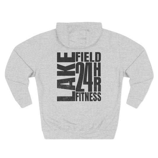 Lakefield Fitness Back Graphic Three-Panel Fleece Hoodie