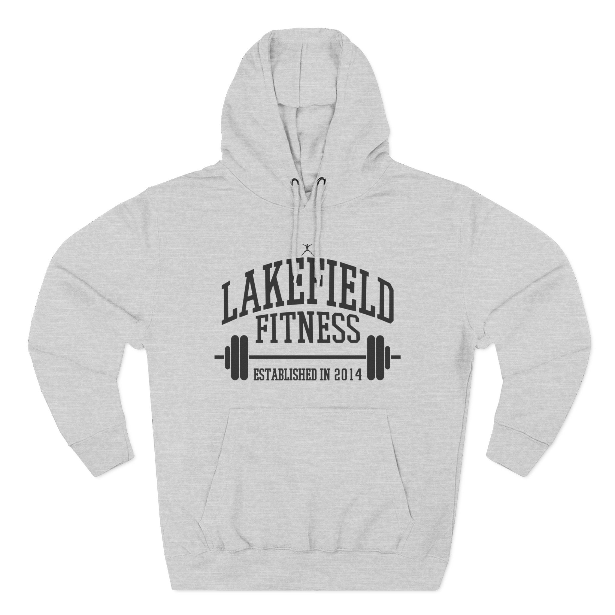 Lakefield Fitness Heavyweight Three-Panel Fleece Hoodie