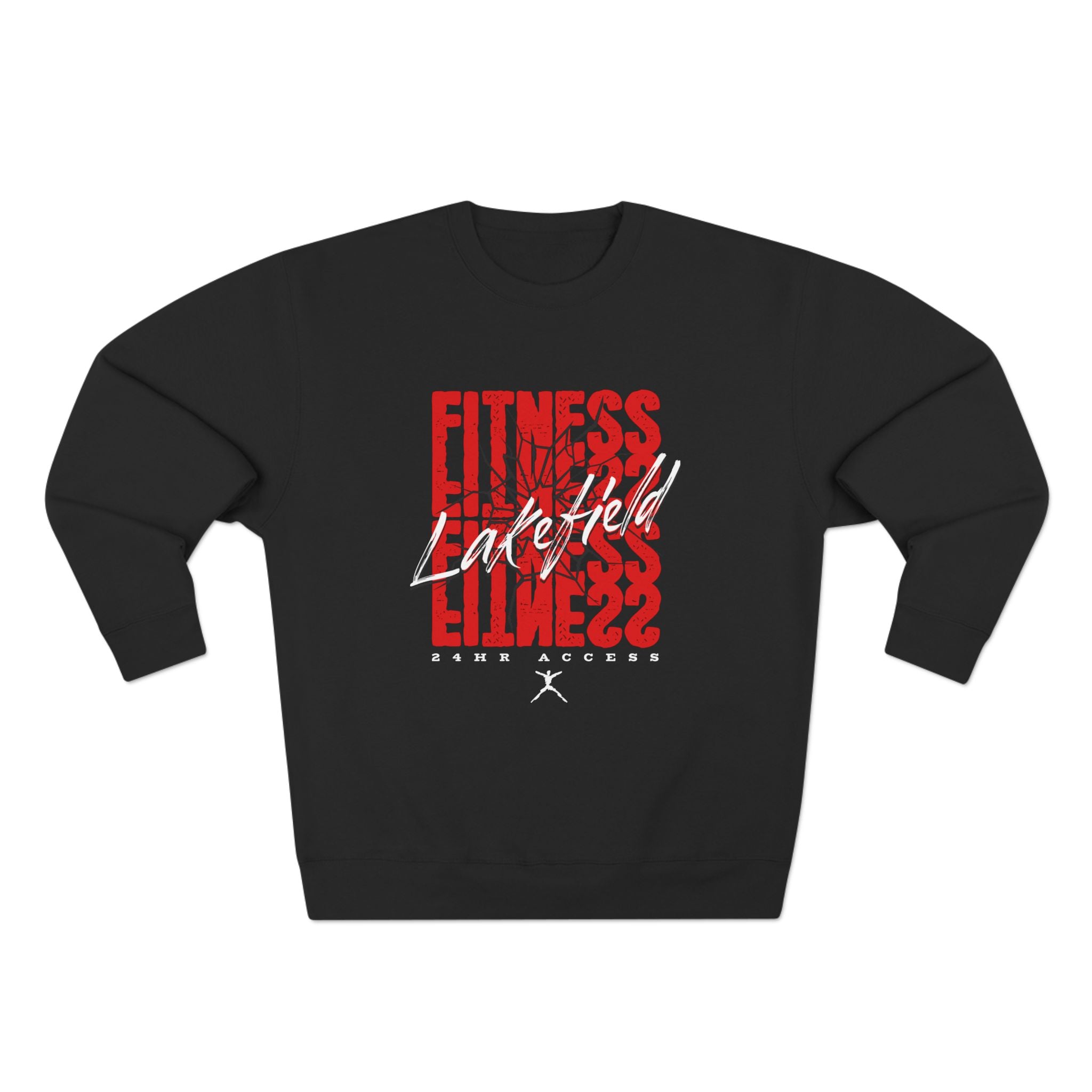 Lakefield Smashed Fitness Unisex Crewneck Sweatshirt