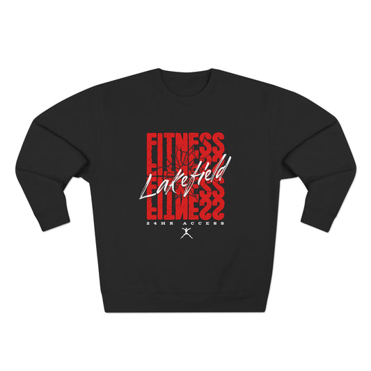 Lakefield Smashed Fitness Unisex Crewneck Sweatshirt