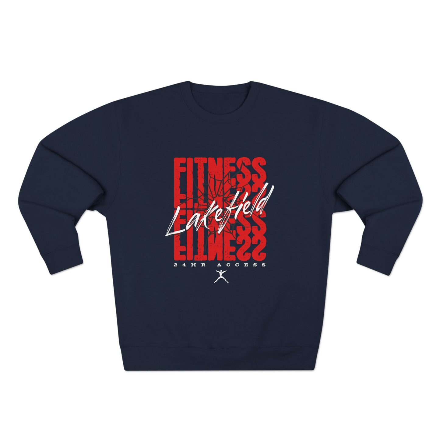 Lakefield Smashed Fitness Unisex Crewneck Sweatshirt