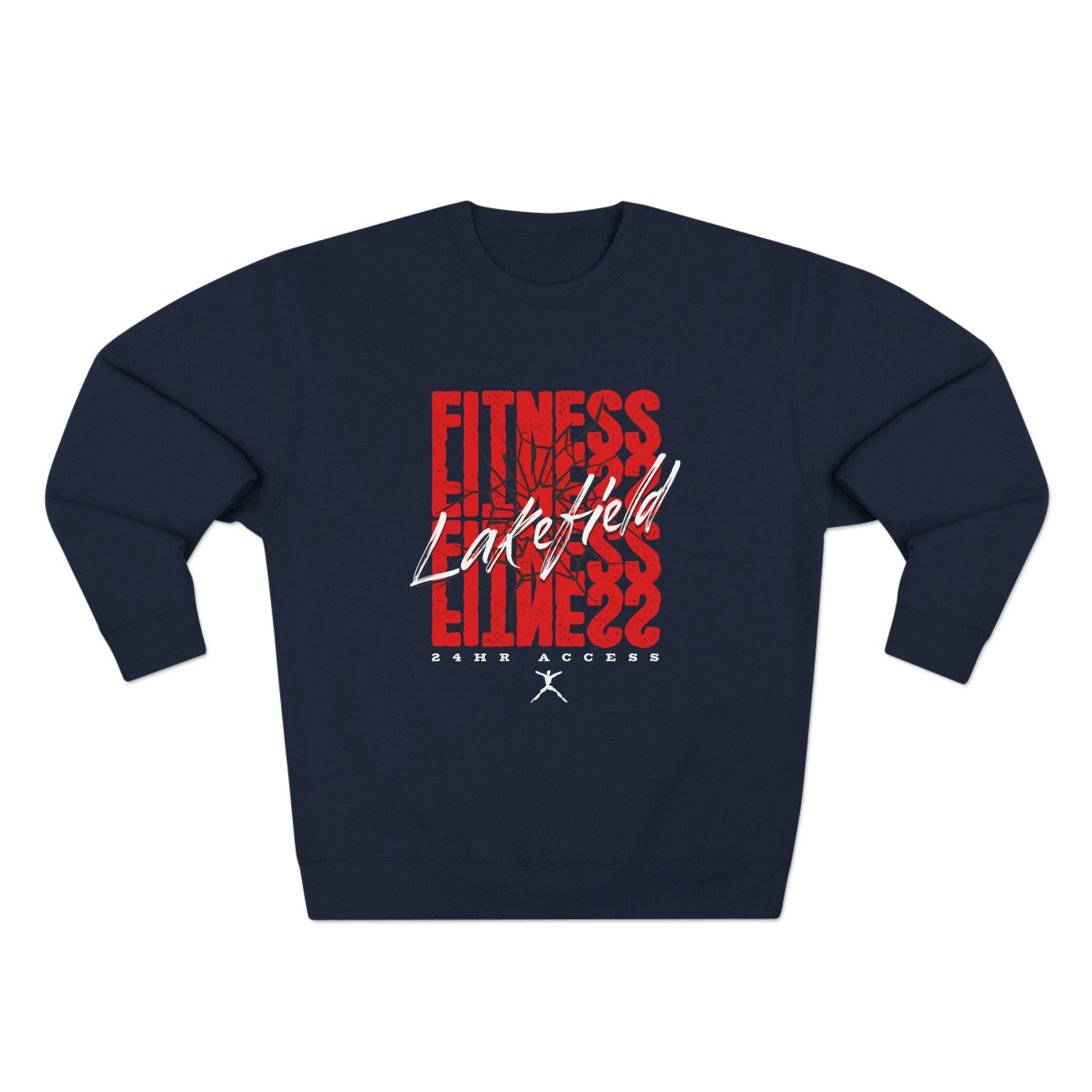 Lakefield Smashed Fitness Unisex Crewneck Sweatshirt