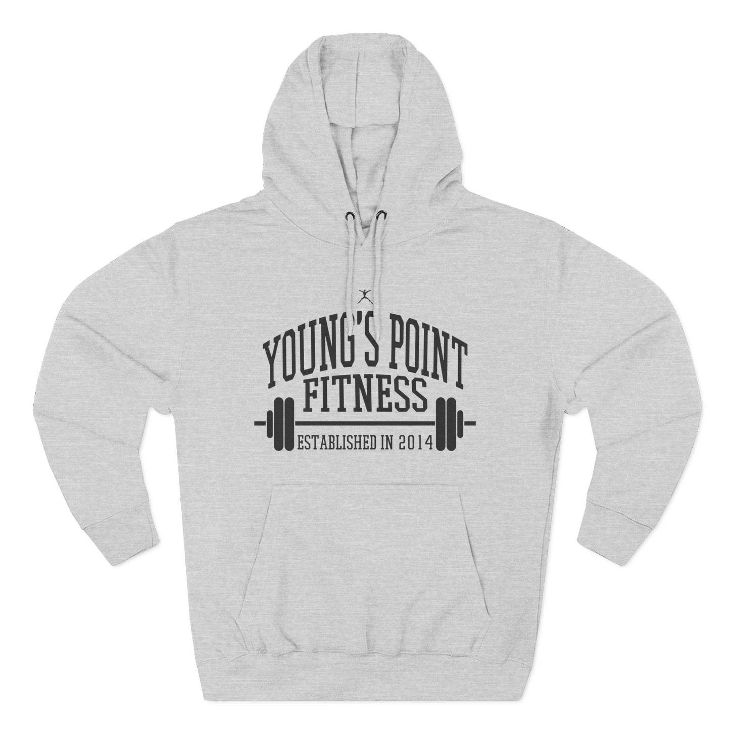 Young's Point Fitness Three-Panel Fleece Hoodie